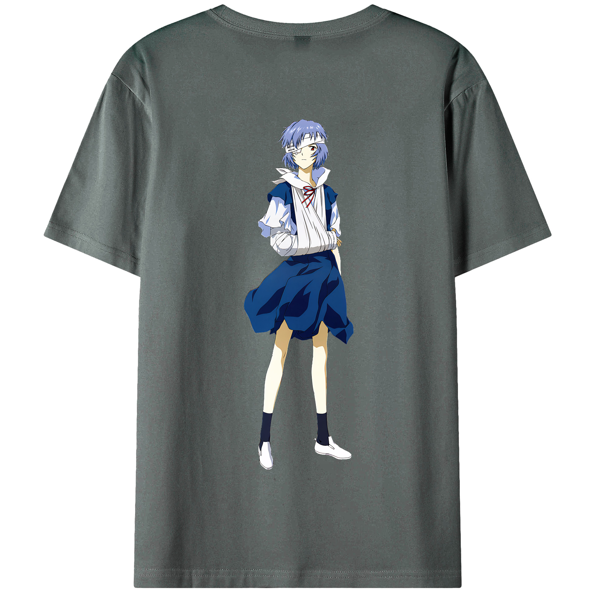 （画像用） EVA 新世紀エヴァンゲリオン 綿100％半袖Tシャツ（背面プリント）